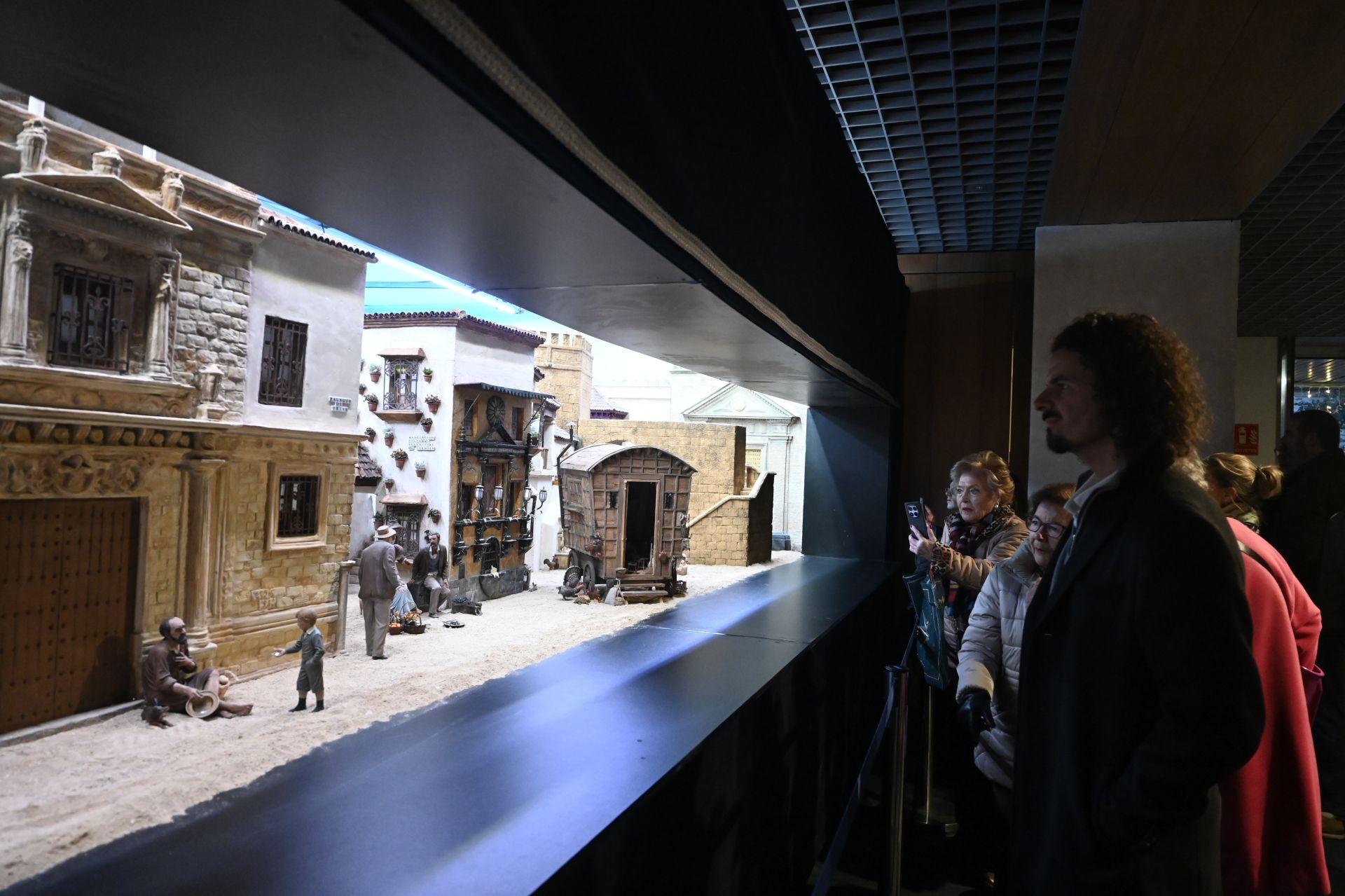 El belén de la Fundación Cajasol en Córdoba, en imágenes