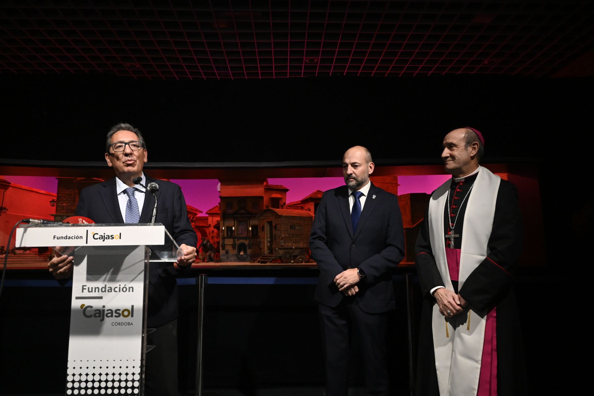 El belén de la Fundación Cajasol en Córdoba, en imágenes