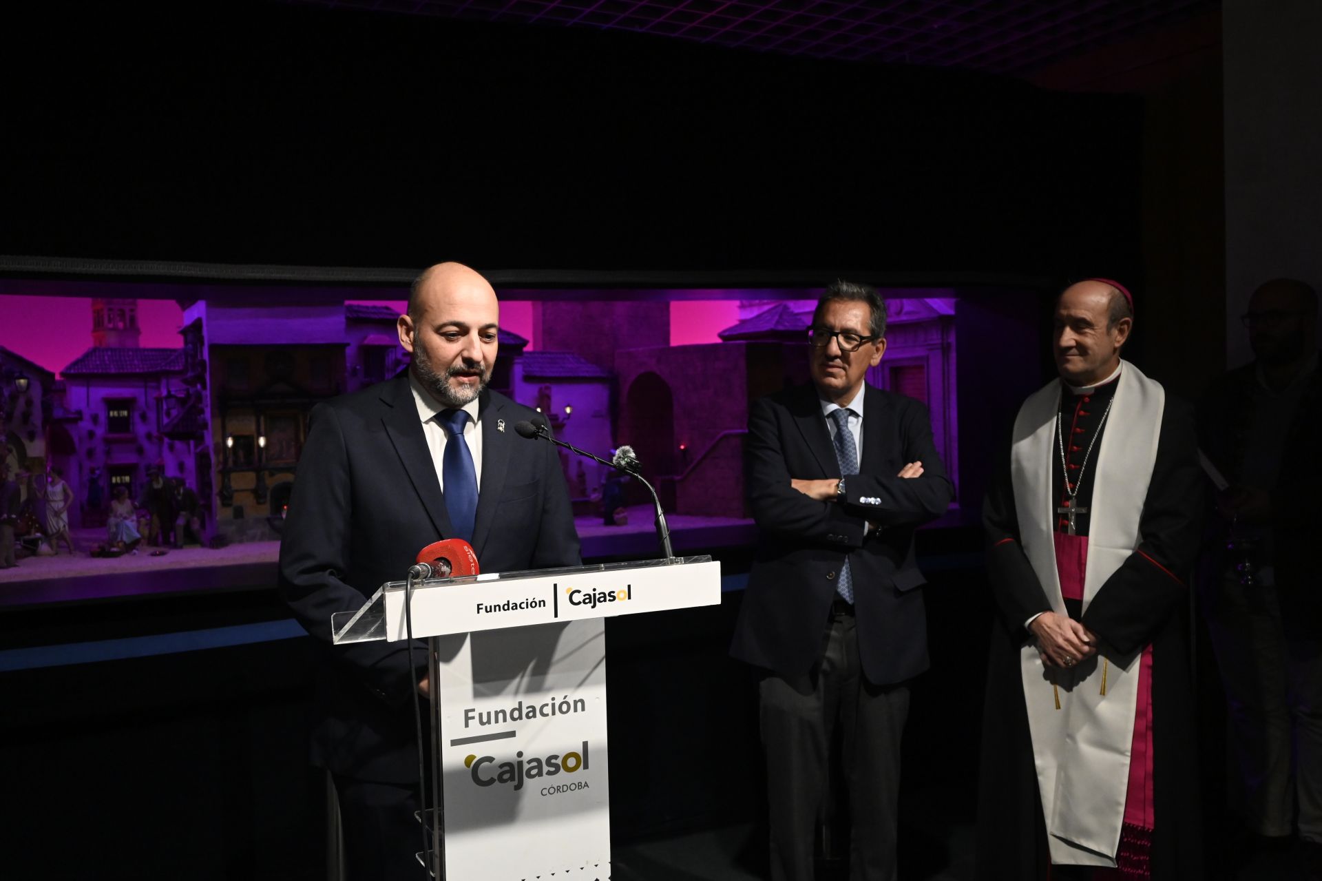 El belén de la Fundación Cajasol en Córdoba, en imágenes