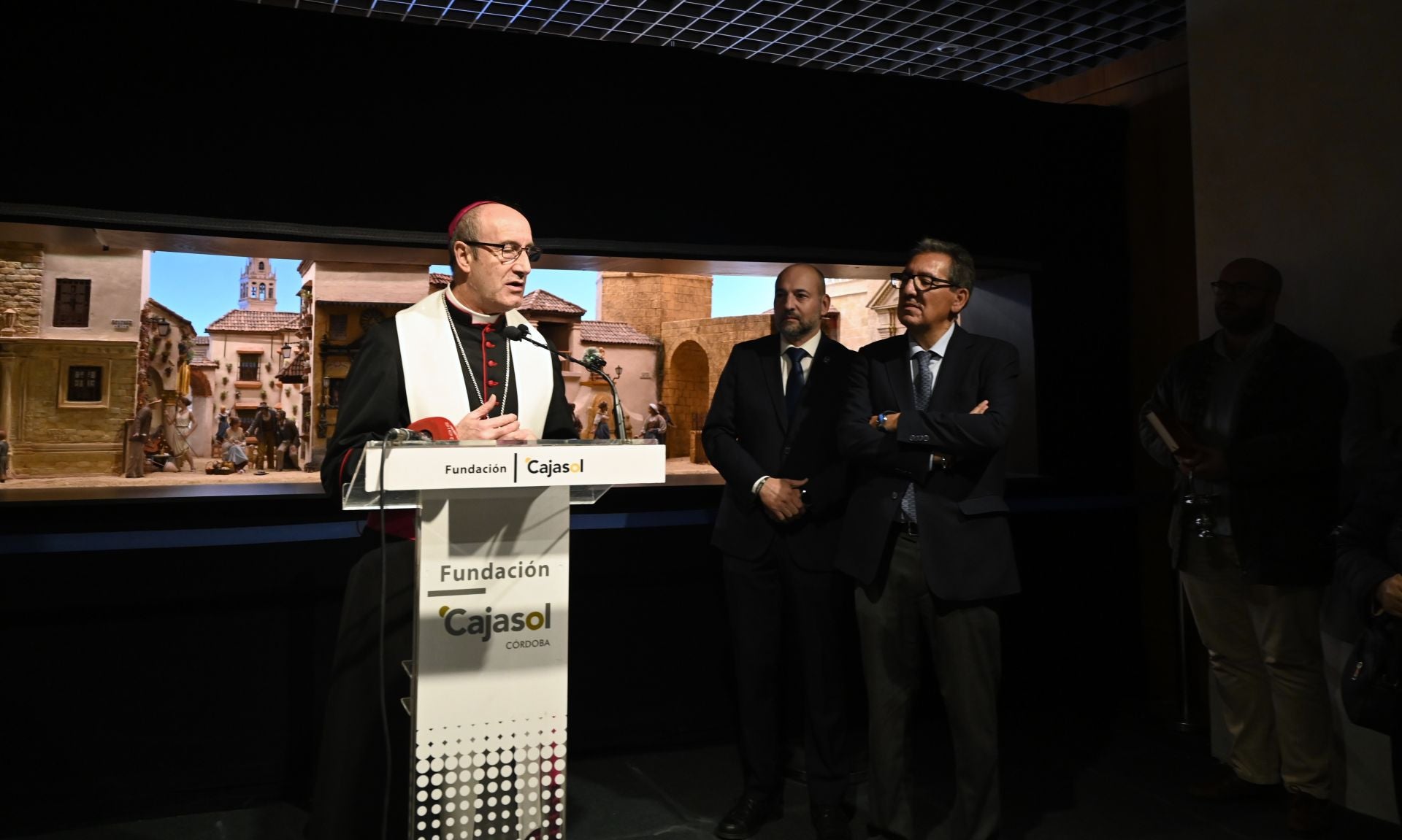 El belén de la Fundación Cajasol en Córdoba, en imágenes