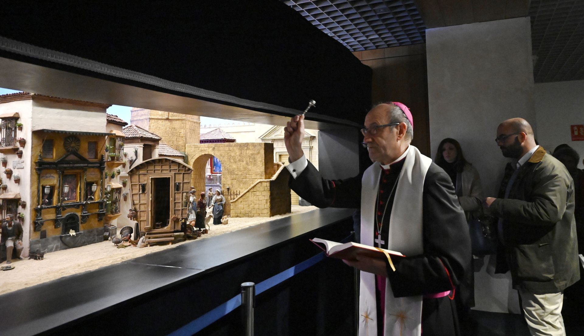 El belén de la Fundación Cajasol en Córdoba, en imágenes