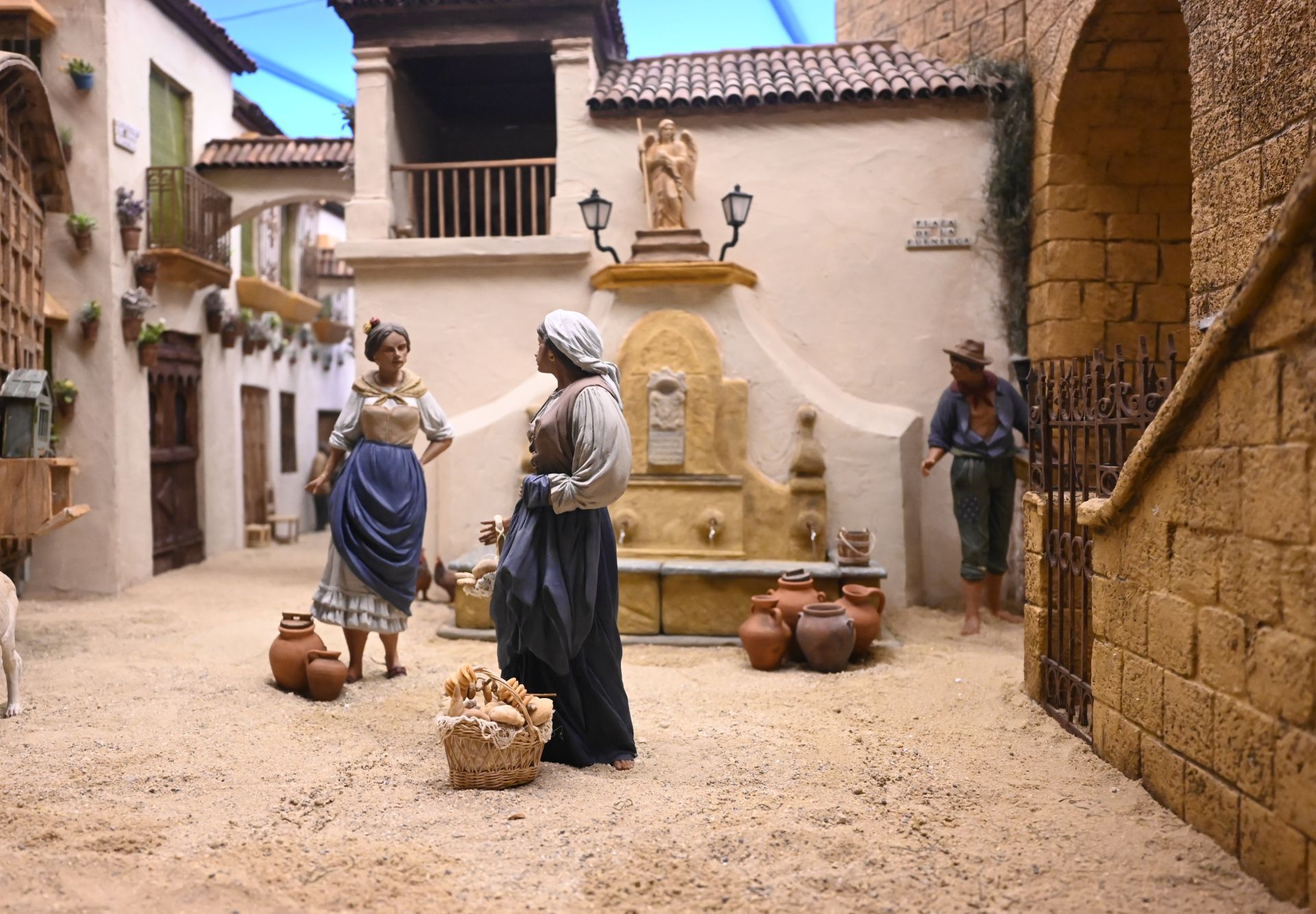 El belén de la Fundación Cajasol en Córdoba, en imágenes