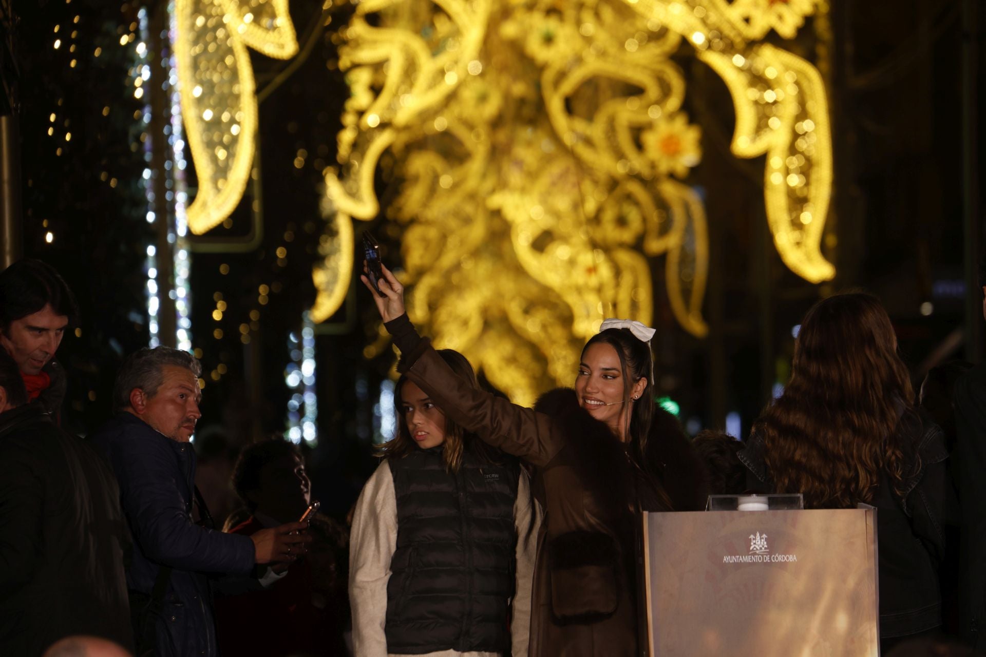 El encendido del espectáculo de luz y música de Córdoba, en imágenes