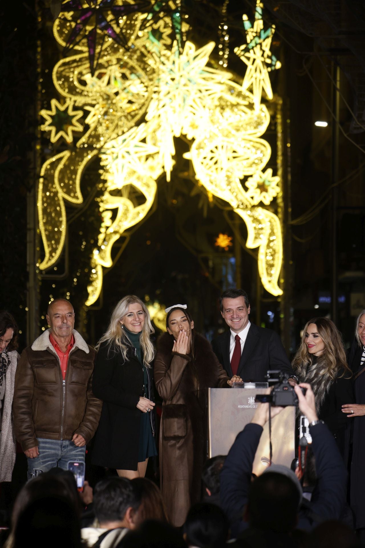 El encendido del espectáculo de luz y música de Córdoba, en imágenes