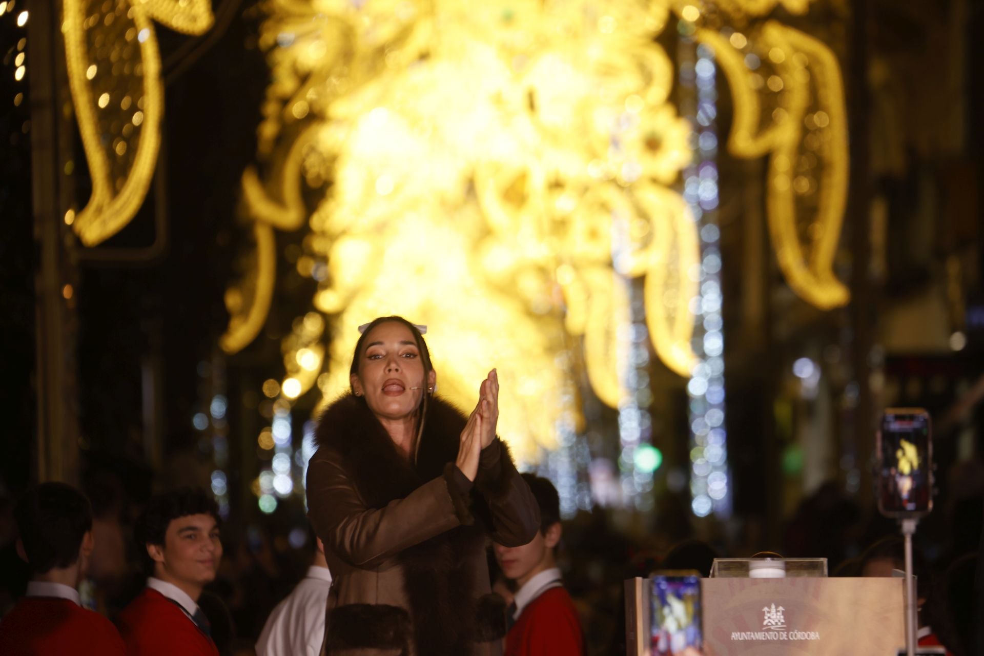 El encendido del espectáculo de luz y música de Córdoba, en imágenes