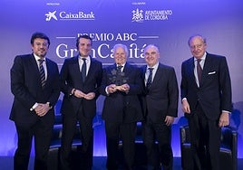 El Cordobés recoge el premio Gran Capitán de ABC: «La batalla se gana con voluntad y sabiendo dónde llegar»