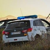Efectivos de la Guardia Civil durante una intervención