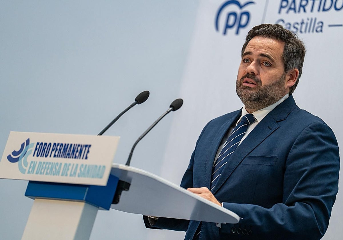 Paco Núñez, presidente regional del PP