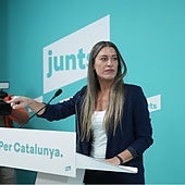 La portavoz de Junts en el Congreso, Míriam Nogueras