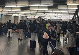 Retrasos de más de una hora en la alta velocidad entre Madrid y Barcelona