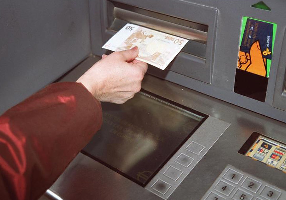 Un cajero automático