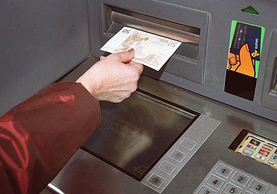 Un cajero automático