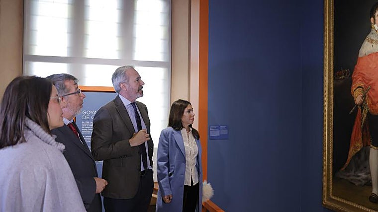 Inauguración el 4 de diciembre de 2024 de la exposición 'Goya, del Museo al Palacio'