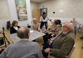 Residentes en el nuevo centro Vitalia Delicias