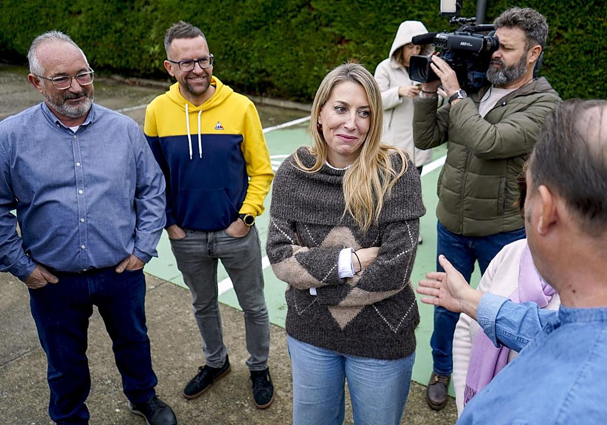 María Guardiola en Hervás
