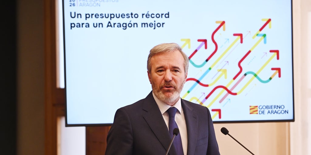 Azcón negociará la próxima semana los presupuestos con Vox para evitar un adelanto electoral