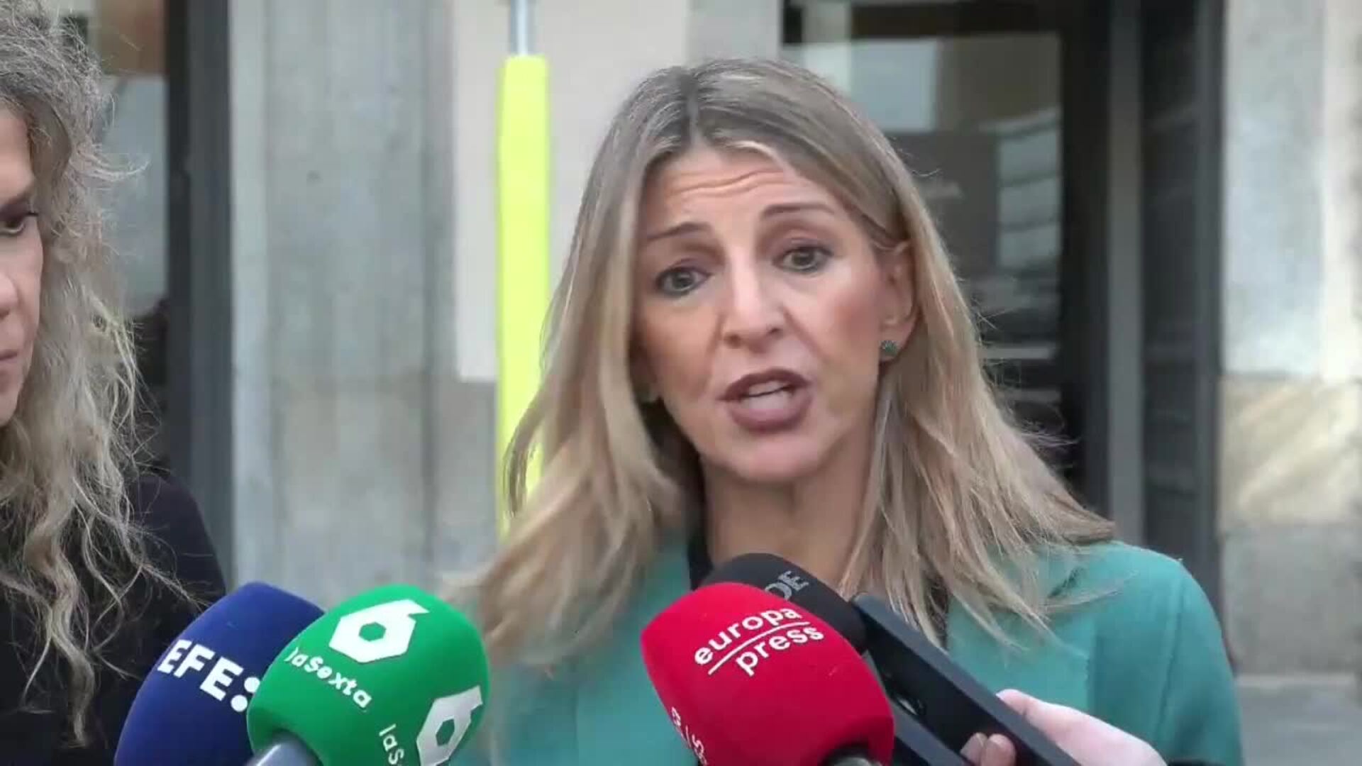 Yolanda Díaz, sobre el caso Salazar: &quot;El machismo es machismo, venga de donde venga&quot;