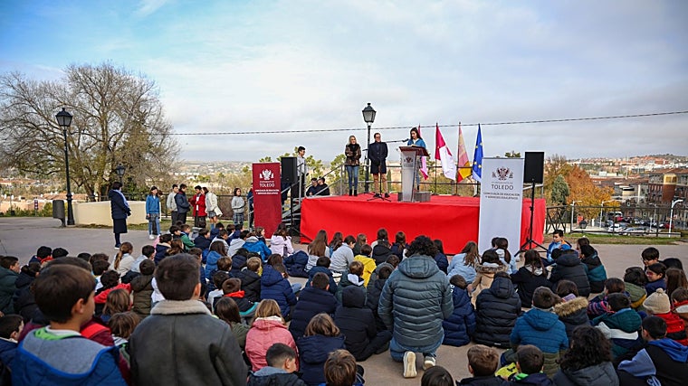 El acto ha acercado a los más pequeños a los valores constitucionales