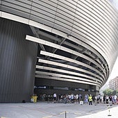 El estadio Santiago Bernabéu