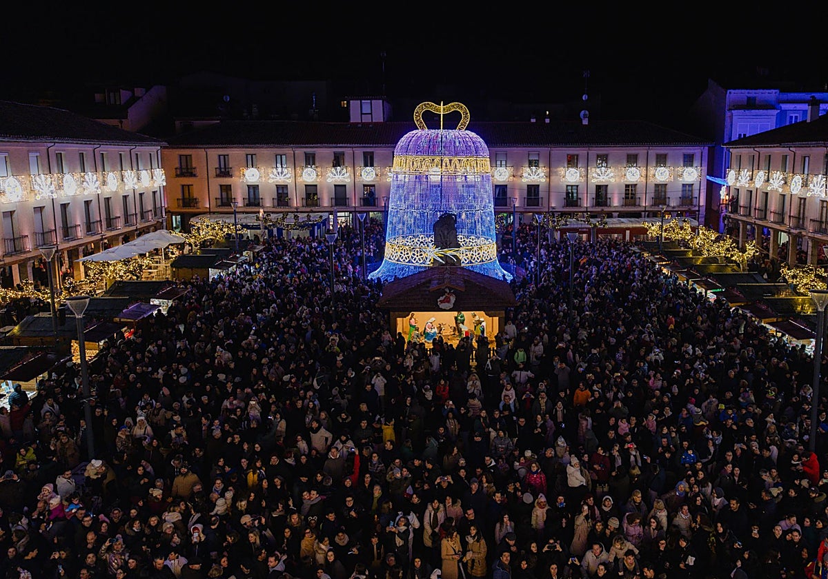 Iluminación navideña en Palencia