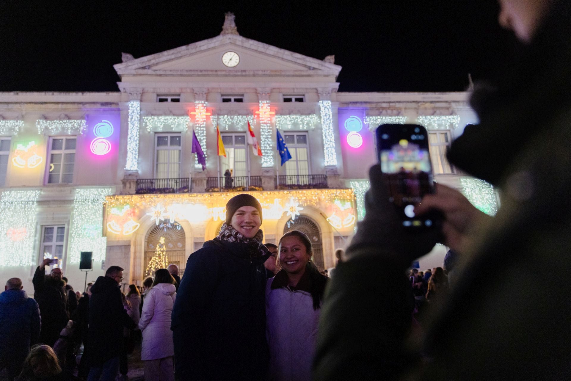 La magia de la Navidad ilumina Palencia