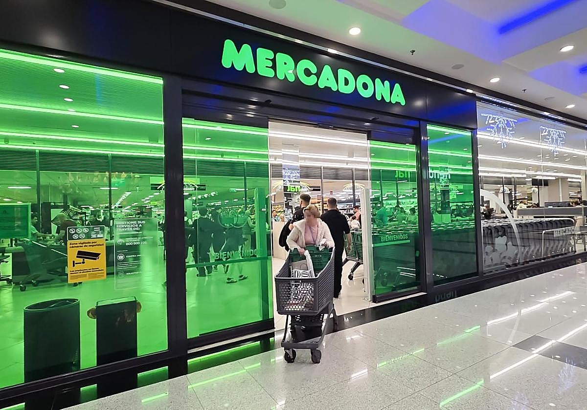 Imagen de archivo de un supermercado de Mercadona