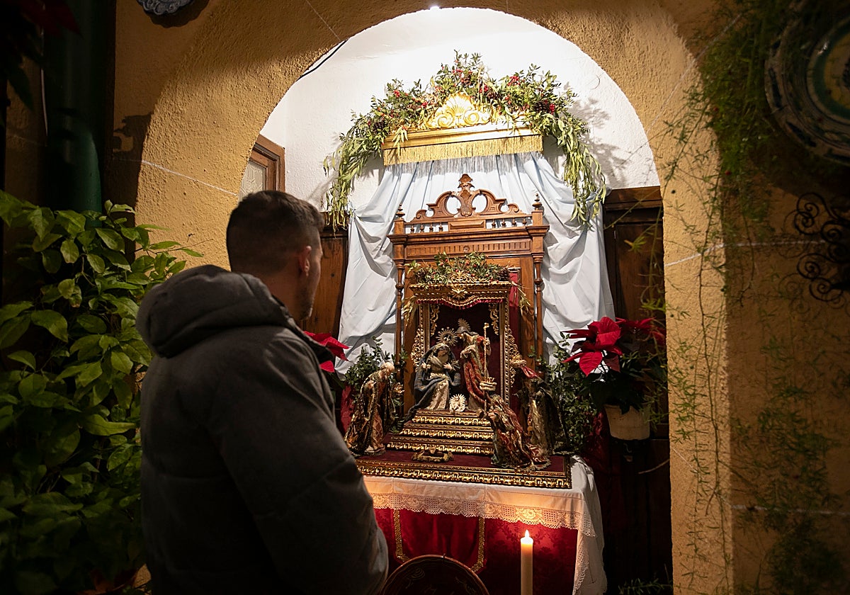 El aire navideño de los patios de Córdoba, en imágenes