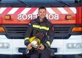 El bombero que salvó a un vecino en Buenavista relata cómo fue el rescate: «Salté sin pensarlo»