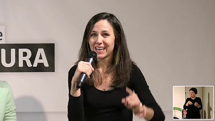 Belarra, Montero y De Miguel piden "frenar a la derecha" en las elecciones del 21D