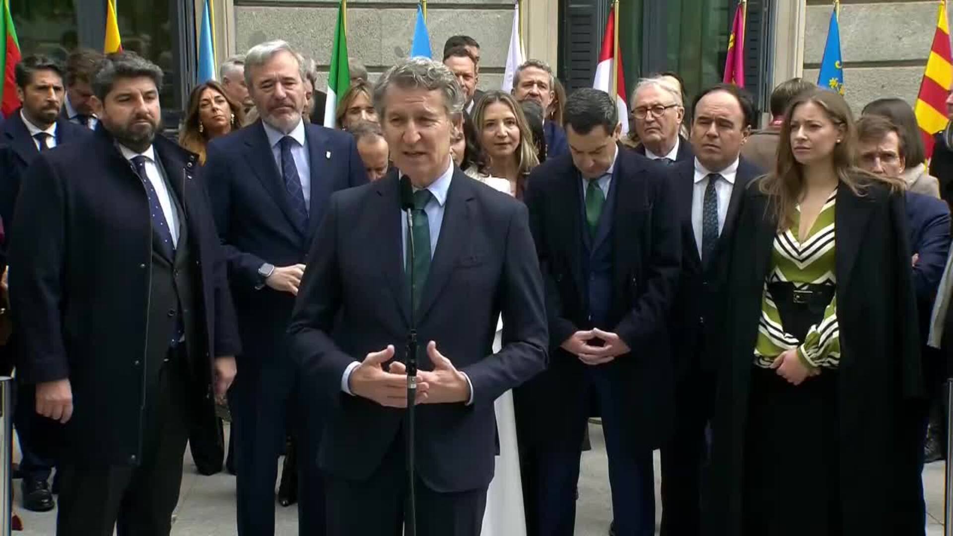 Feijóo afirma que el PP ha &quot;pasado página&quot; en Valencia con la sucesión de Mazón