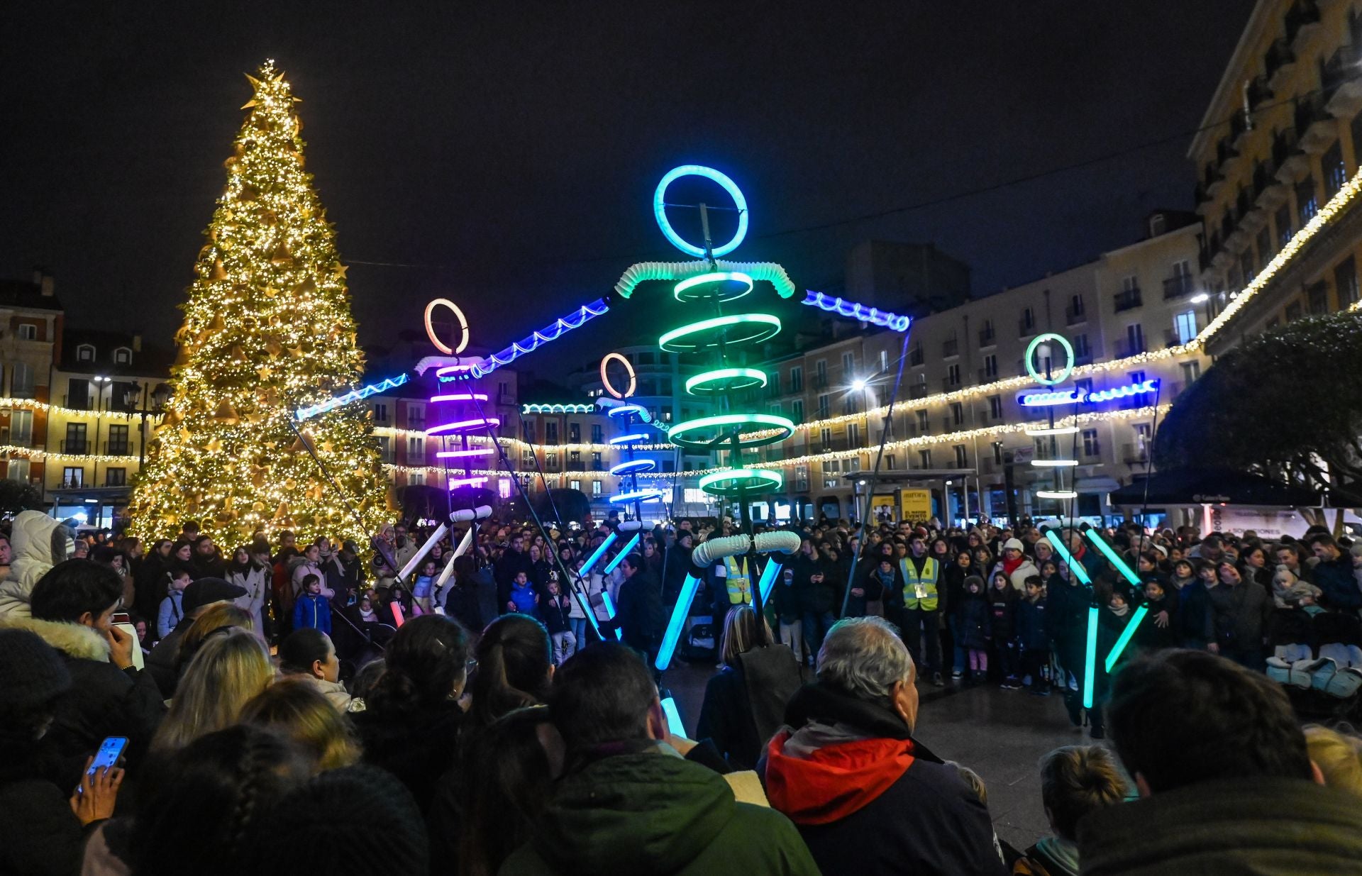 Así luce ya Castilla y León esta Navidad
