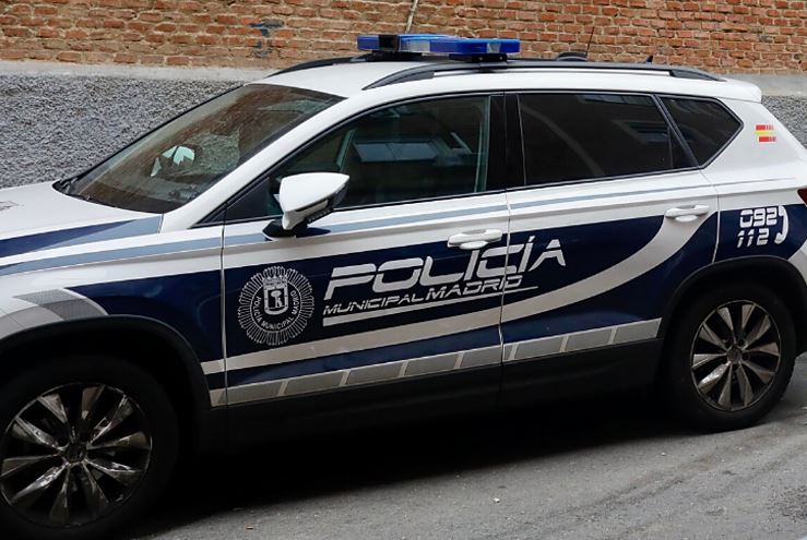 Un coche de la Policía Municipal de Madrid en una imagen de archivo