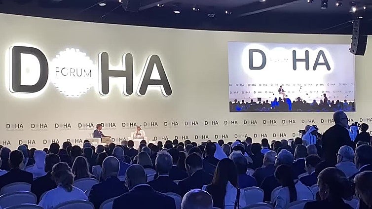 Catar defiende en el Foro de Doha su papel de mediador en Gaza