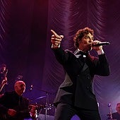 David Bisbal, durante su concierto en el Roig Arena de Valencia