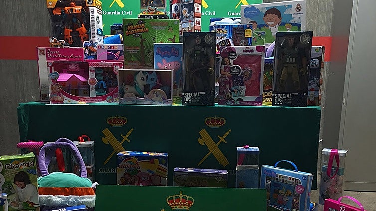 Un detenido en Alovera por la compraventa ilícita de 220 juguetes robados en Borox (Toledo)