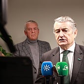 El consejero de Sanidad, Presidencia y Emergencias, Antonio Sanz