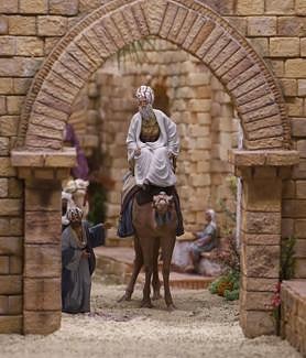 Imagen secundaria 2 - Escenas del belén napolitano, del belén de la Diputación y del municipal