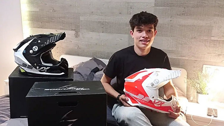 Muere el piloto de motocross de 17 años Enzo Badenas en un accidente entrenando