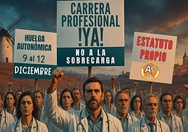 Cinco mil médicos están llamados mañana a la huelga en Castilla-La Mancha para exigir la recuperación de la Carrera Profesional