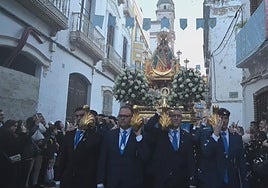 La procesión de la patrona de Puente Genil, en imágenes