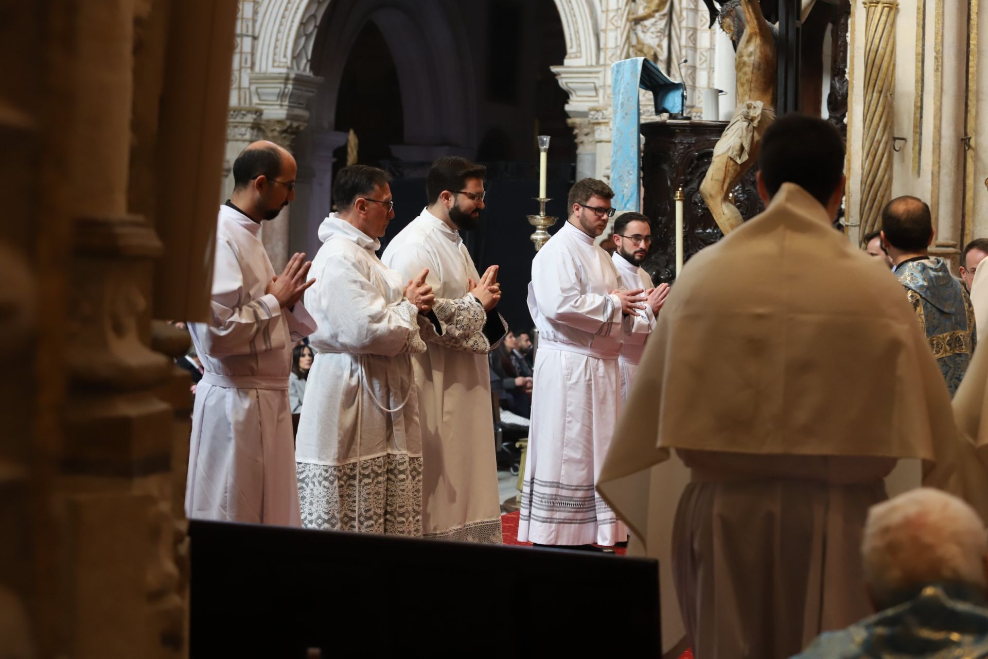 El nombramiento de cinco nuevos diáconos en la Catedral de Córdoba, en imágenes