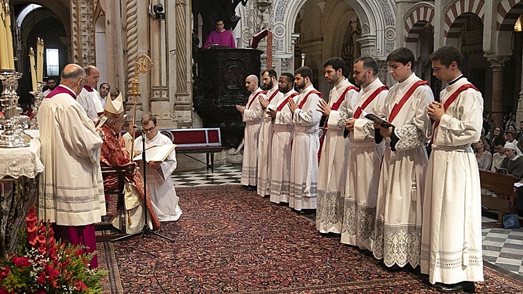 La Iglesia de Córdoba resiste el invierno de vocaciones con 70 ordenaciones desde 2010 y 50 seminaristas