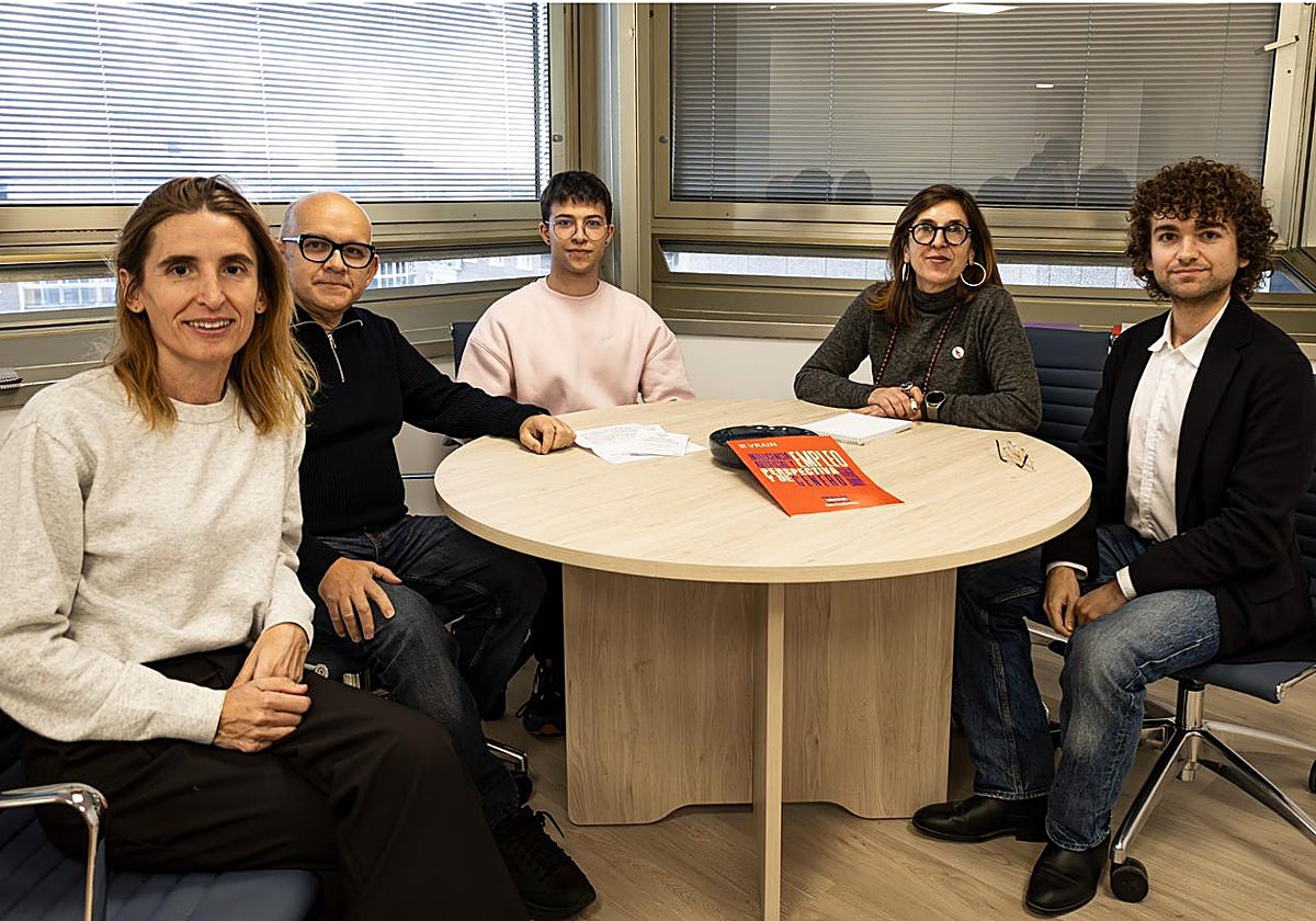 Autores del estudio sobre la Inteligencia Artificial y el empleo de la Universitat Politècnica de València (UPV)