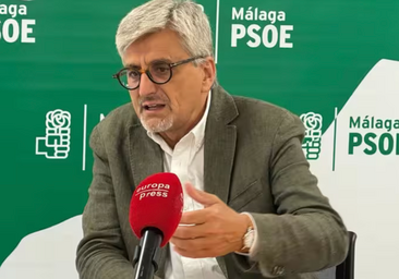 El secretario general del PSOE de Málaga y parlamentario andaluz, Josele Aguilar, en una imagen de archivo