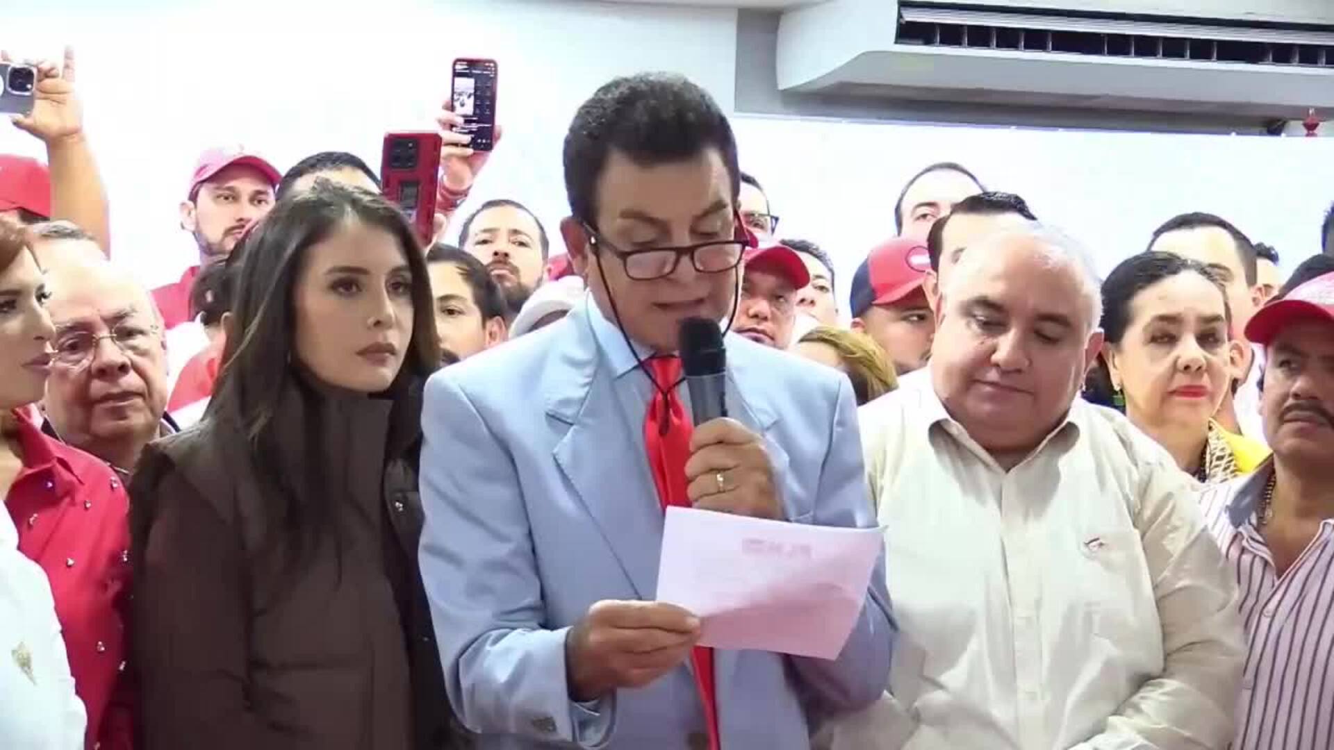 Nasralla asegura que el pueblo fue &quot;burlado&quot; por fallas en el sistema de transmisión electoral