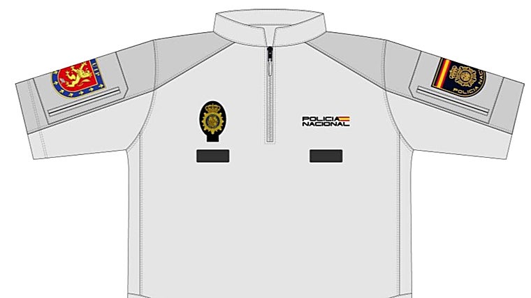 The new jacket for UIP agents of the National Police