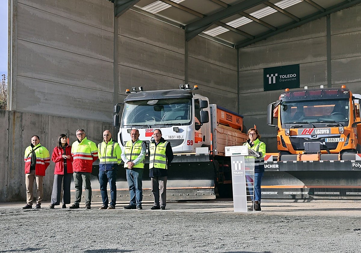 Concepción Cedillo ha presentado el Plan de Vialidad en la Planta de Asfalto de Lozoya