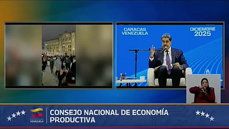 Nicolás Maduro sobre protestas en Oslo contra el nobel de Machado: "No sé de qué hablan"