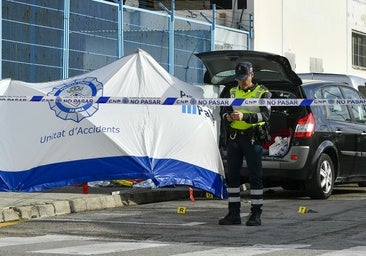 Muere una niña de tres años atropellada en Palma tras subirse un coche a la acera