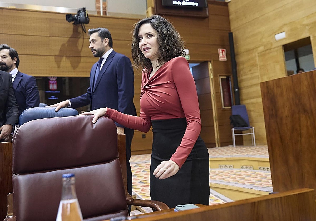 Ayuso ya tiene sus terceros Presupuestos regionales de la legislatura, con  más de 30.000 millones